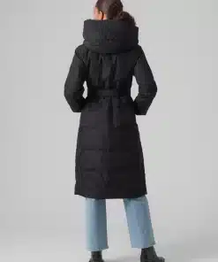 Vero Moda Leonie Long Down Jacket Black