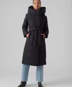 Vero Moda Leonie Long Down Jacket Black