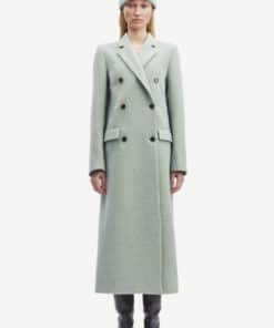 Samsoe & Samsoe Falcon Coat Misty Blue