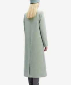Samsoe & Samsoe Falcon Coat Misty Blue