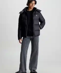 Calvin Klein Down Puffer Jacket Black