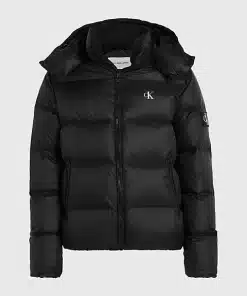 Calvin Klein Down Puffer Jacket Black