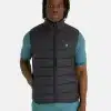 Lyle & Scott Wadded Gilet Black