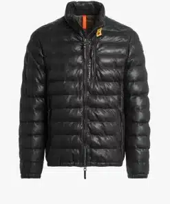 Parajumpers Ernie Leather Jacket Black