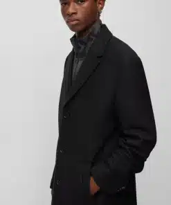 Hugo Malte Coat Black