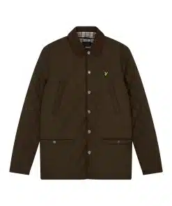 Lyle & Scott Quilted Jacket Olive