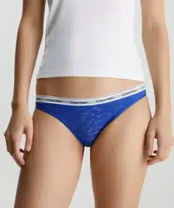 Calvin Klein 3 Pack Lace Brazilian Briefs True Navy/ Sphinx/Dark Slate