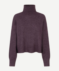 Samsoe & Samsoe Nola T-Neck Plum Perfect