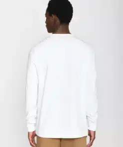 Knowledge Cotton Apparel Bo Long Sleeve Bright White