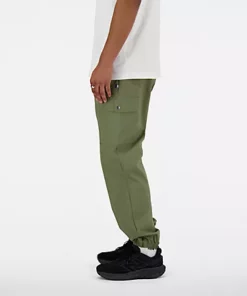 New Balance Twill Cargo Jogger Dark Olivine