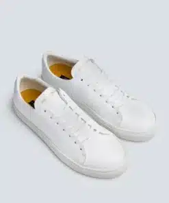 Sneaky Steve Moore Leather Sneaker White