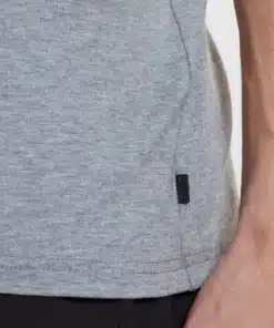 Resteröds Bamboo Tee Grey Melange