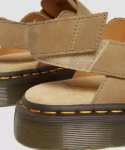 Dr. Martens Jorge II Patchwork Sandals Savannah Tan