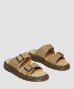 Dr. Martens Josef Nubuck Sandal Savannah Tan
