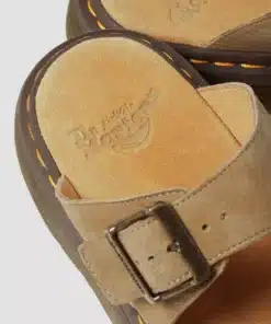 Dr. Martens Josef Nubuck Sandal Savannah Tan