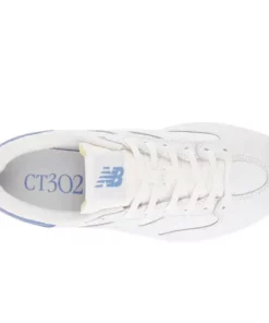New Balance 302 White With Blue Laguna