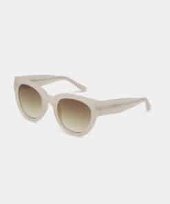 A.Kjaerbede Lilly Sunglasses Cream Bone