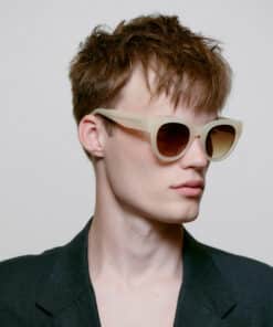 A.Kjaerbede Lilly Sunglasses Cream Bone
