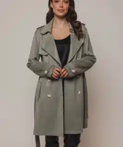 Rino & Pelle Kyona Trenchcoat Seamoss