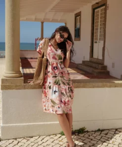 Nakoa Layered Dress Siesta