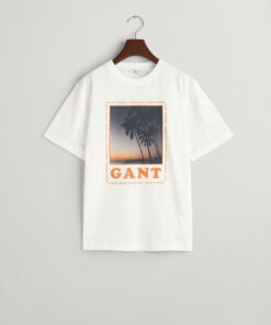 Gant Teens Resort Relax T-shirt White