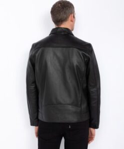 Schott Leather Jacket Black