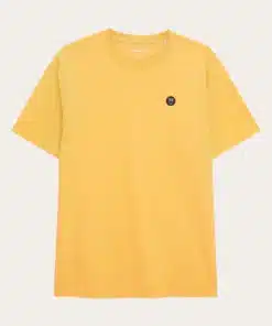 Knowledge Cotton Apparel Regular Fit Badge T-shirt Olivenite