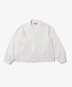 Nudie Jeans Edith Striped Dobby Blouse Offwhite