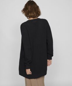 Vila Dalo Knit Cardigan Black