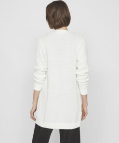 Vila Dalo Knit Cardigan White Alyssum