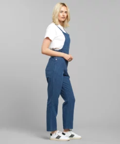 Dedicated Jumpsuit Emmaboda Work Stripe Dark Blue