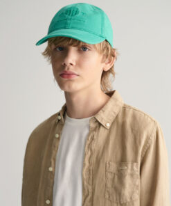 Gant Teens Tonal Shield Cap Deep Pool