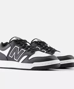 New Balance 480 White With Black