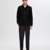 Selected Homme Tapered Leroy Pleat Pants Black