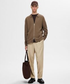Selected Homme Tapered Leroy Pleat Pants Incence