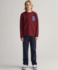 Gant Teen Boys Chino Pants Marine
