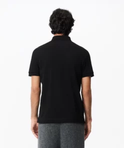 Lacoste Smart Paris Polo Shirt Stretch Cotton Black