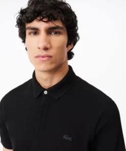 Lacoste Smart Paris Polo Shirt Stretch Cotton Black