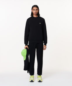 Lacoste Brushed Jogger Sweatshirt Black