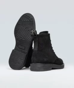 Sneaky Steve Ben Suede Shoe Black