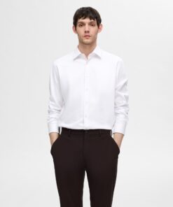 Selected Homme Performance Shirt Bright White