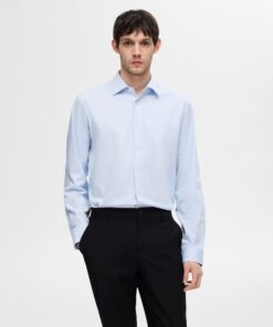 Selected Homme Performance Shirt Light Blue