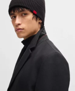 Hugo Malte Coat Black