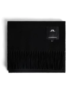 J.Lindeberg Champ Solid Scarf Black