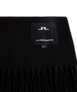 J.Lindeberg Champ Solid Scarf Black
