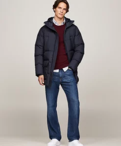 Tommy Hilfiger Quilted Down Parka Desert Sky