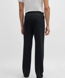 Boss Waffle Pyjama Pants Black