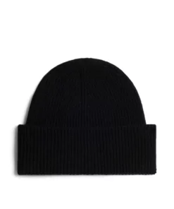 J.Lindeberg Monti Cashmere Blend Beanie Black