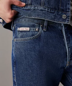Calvin Klein Standard Straight Jeans Denim Dark