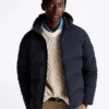 Tommy Hilfiger Down Hooded Puffer Jacket Desert Sky